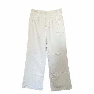 Uniqlo Wide Leg Pants. Size: Medium, Color: White